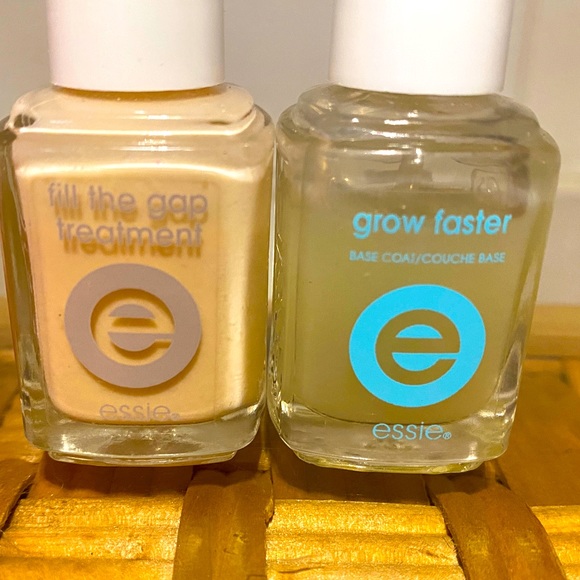 💅ESSIE💅 4-PC SET OF 2 COLORS, GROWTH & GAP FILLER TREATMENTS NAIL POLISHES❣️ - Picture 13 of 14